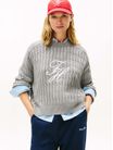 Sueter-Amplio-De-Punto-Trenzado-Con-Logo-De-Mujer-Tommy-Hilfiger-WW0WW47633-P61