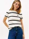 Playera-De-Punto-Con-Cuello-Redondo-Y-Logo-De-Mujer-Tommy-Hilfiger-WW0WW47809-0AB