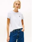 Playera-De-Punto-Con-Cuello-Redondo-Y-Logo-De-Mujer-Tommy-Hilfiger-WW0WW47809-C7O
