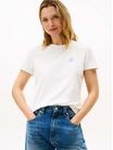 Playera-De-Punto-Con-Cuello-Redondo-Y-Logo-De-Mujer-Tommy-Hilfiger-WW0WW47809-YBL
