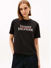 Playera-Classic-Amplia-Con-Logo-Flocado-De-Mujer-Tommy-Hilfiger-WW0WW47884-BDS