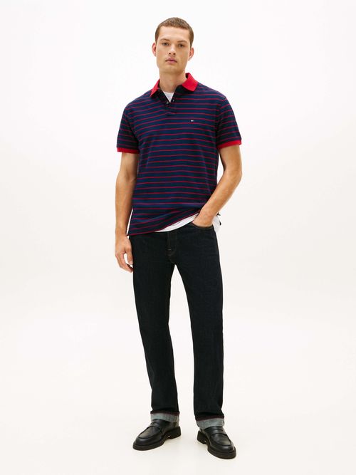 Polo-clasico-con-tapeta-y-logo-ideal-para-un-look-smart-casual-MW0MW32348-0BF