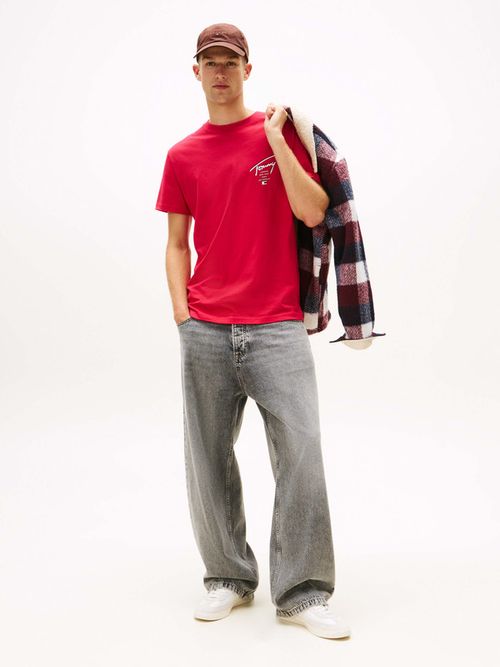 Playera-Signature-De-Punto-Con-Logo-Trasero-De-Hombre-Tommy-Jeans-DM0DM22120-XJ7