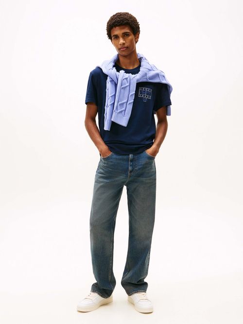 Playera-Con-Logos-De-Efecto-Espray-De-Hombre-Tommy-Jeans-DM0DM22319-C1G