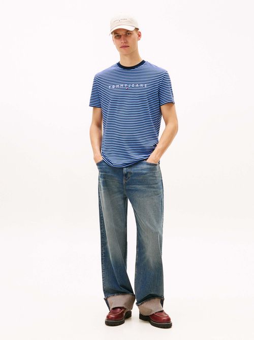 Playera-De-Cuello-Redondo-Con-Logo-Lineal-De-Hombre-Tommy-Jeans-DM0DM22324-C58