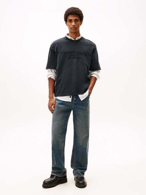 Playera-Clasica-Con-Logo-Tonal-De-Hombre-Tommy-Jeans-DM0DM22330-BDS