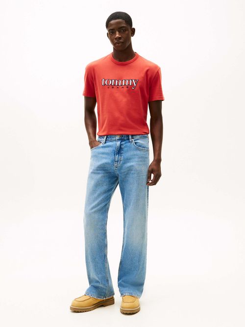 Playera-De-Punto-Con-Aplicacion-Del-Logo-De-Hombre-Tommy-Jeans-DM0DM22719-XL0