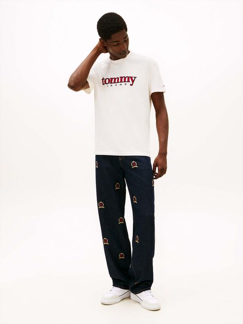 Playera-De-Punto-Con-Aplicacion-Del-Logo-De-Hombre-Tommy-Jeans-DM0DM22719-YBH