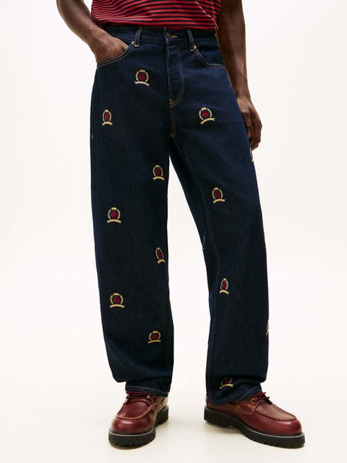 Jeans-Jaimie-Rectos-De-Corte-Amplio-Con-Bordado-De-Hombre-Tommy-Jeans-DM0DM23013-1BZ