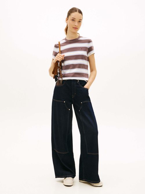 Playera-De-Punto-Con-Logo-Bordado-De-Mujer-Tommy-Jeans-DW0DW21834-0BQ