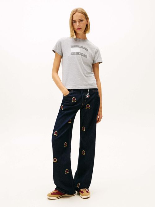 Playera-De-Punto-Con-Parche-Del-Logo-De-Mujer-Tommy-Jeans-DW0DW22562-0IR