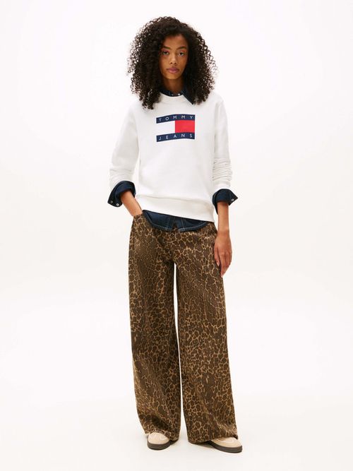 Sudadera-De-Felpa-Con-Parche-Del-Logo-De-Mujer-Tommy-Jeans-DW0DW22564-YBL