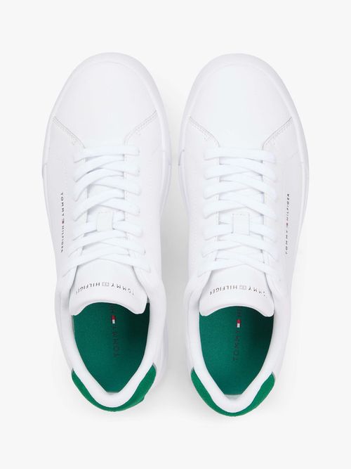 Tenis-De-Tenis-En-Piel-De-Hombre-Tommy-Hilfiger-FM0FM05367-01U