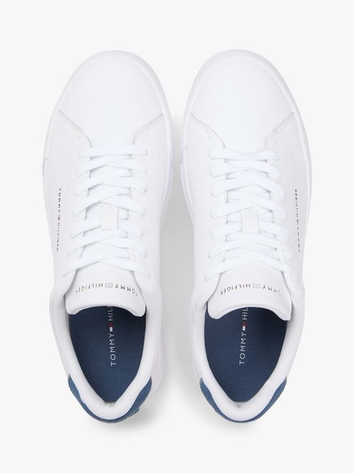 Tenis-De-Tenis-En-Piel-De-Hombre-Tommy-Hilfiger-FM0FM05367-02W