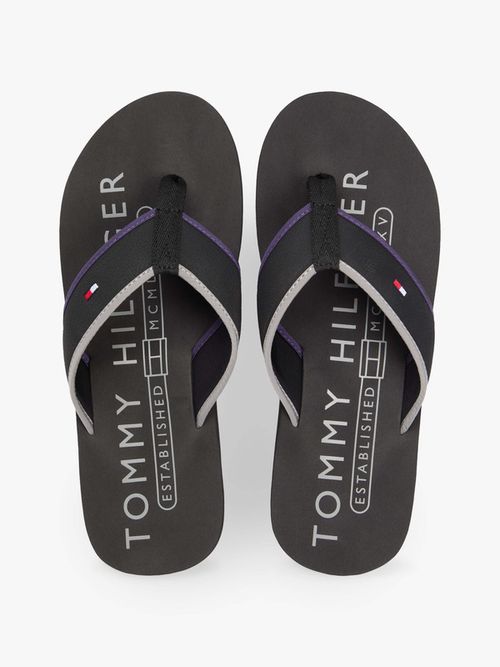 Sandalias-Con-Logo-Bordado-De-Hombre-Tommy-Hilfiger-FM0FM05710-BDS