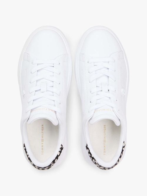 Tenis-De-Plataforma-En-Piel-De-Mujer-Tommy-Hilfiger-FW0FW09023-02R