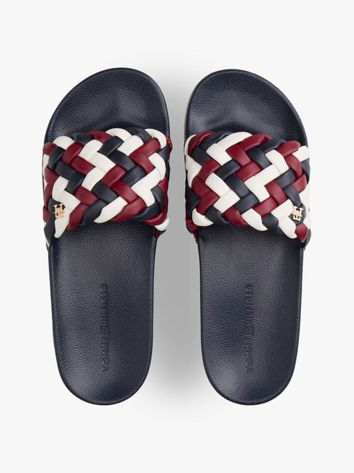Sandalias-Con-Monograma-Th-Metalico-De-Mujer-Tommy-Hilfiger-FW0FW09039-DW6