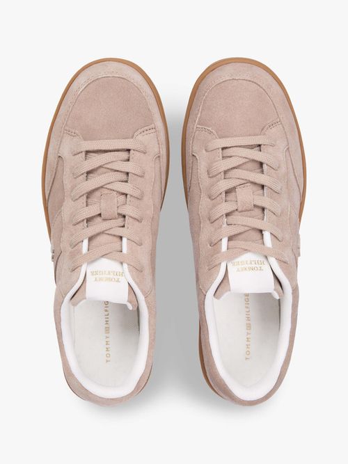 Tenis-De-Ante-Con-Monograma-Th-De-Mujer-Tommy-Hilfiger-FW0FW09266-AFE