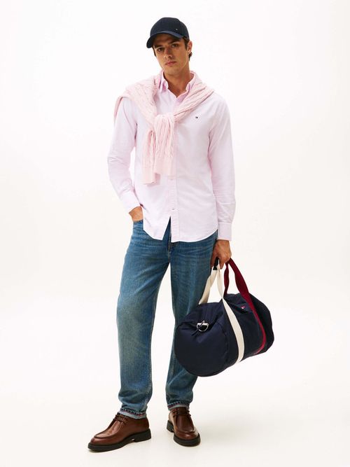 Camisa-De-Rayas-Oxford-De-Corte-Regular-De-Hombre-Tommy-Hilfiger-MW0MW36238-0D2