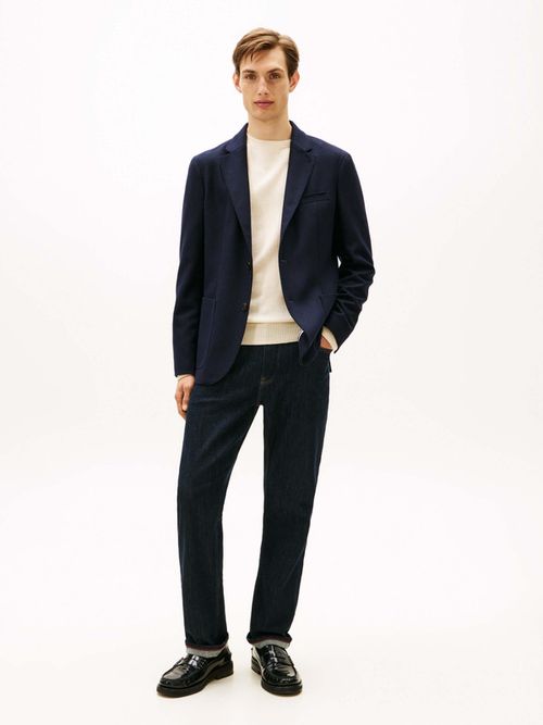 Americana-Smart-Casual-En-Mezcla-De-Lana-De-Hombre-Tommy-Hilfiger-MW0MW40757-DW5