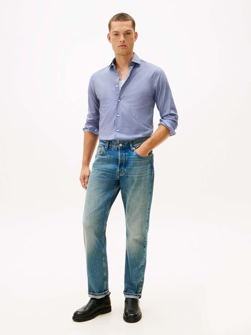 Camisa-clasica-con-cuello-camisero-y-detalles-iconicos-de-la-marca-MW0MW41828-C1G