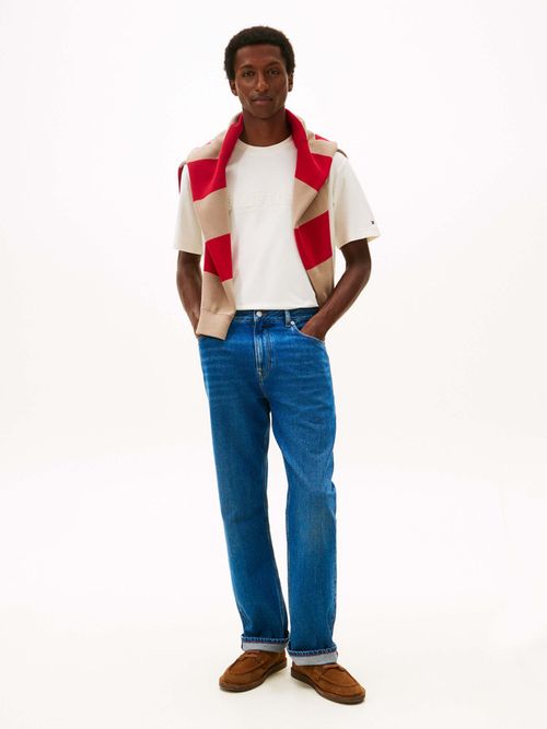 Playera-De-Cuello-Redondo-Con-Logo-Bordado-De-Hombre-Tommy-Hilfiger-MW0MW41766-Z00