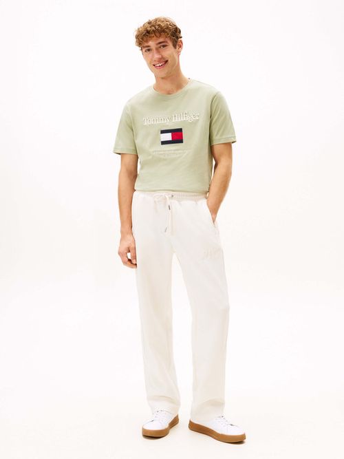 Playera-De-Cuello-Redondo-Con-Logo-Bordado-De-Hombre-Tommy-Hilfiger-MW0MW42736-L9A