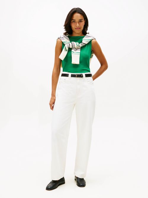 Playera-esencial-de-algodon-con-logo-iconico-y-corte-comodo-WW0WW47807-L4F