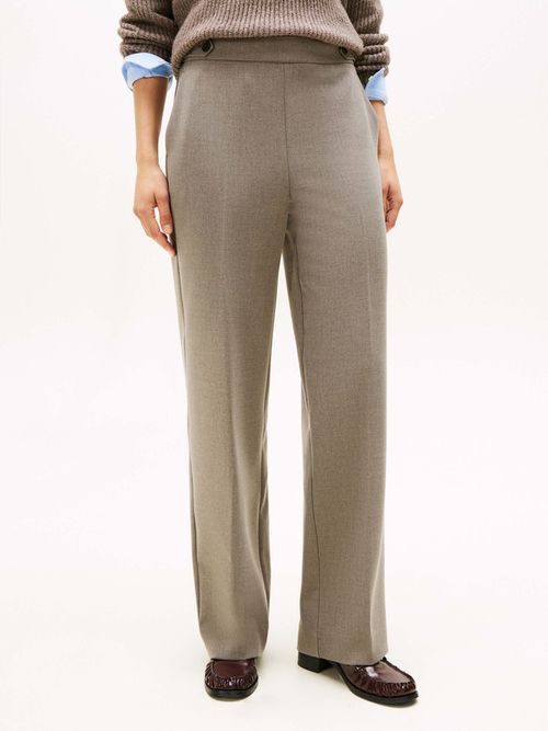 Pantalon-Con-Raya-Marcada-Y-Pierna-Recta-De-Mujer-Tommy-Hilfiger-WW0WW47799-0HP