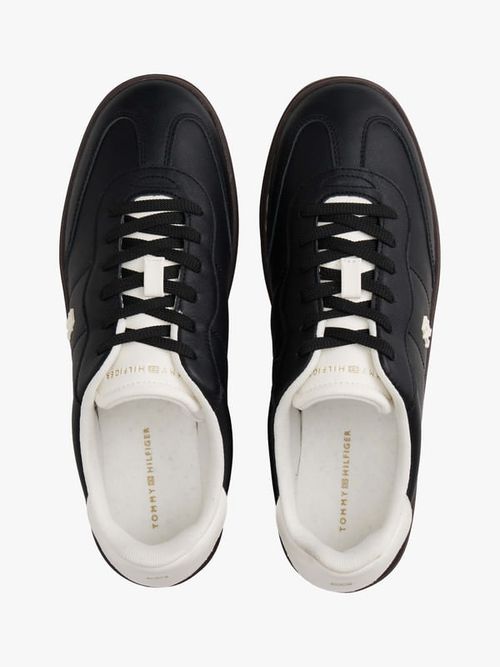 Tenis-Heritage-De-Piel-Brillante-De-Mujer-Tommy-Hilfiger-FW0FW08823-BDS