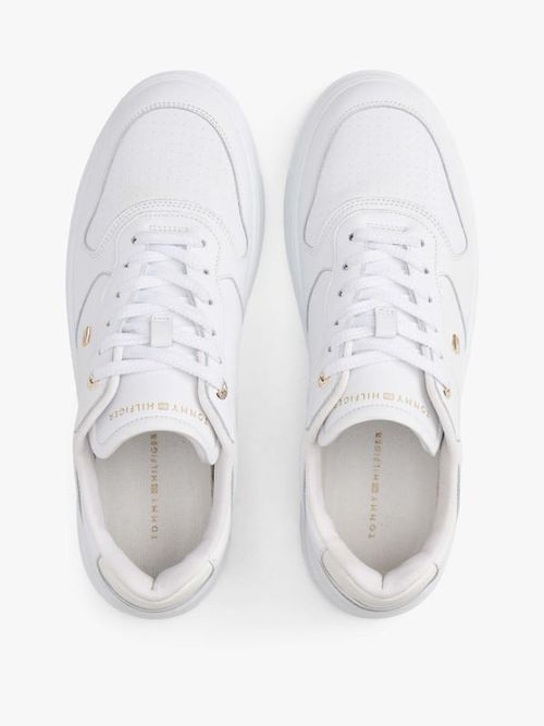 Tenis-De-Piel-Con-Suela-Cupsole-De-Mujer-Tommy-Hilfiger-FW0FW08795-YBS