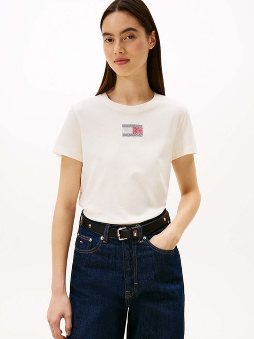 Playera-De-Cuello-Redondo-Con-Logo-De-Mujer-Tommy-Jeans-DW0DW21965-YBH