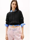 Sueter-Amplio-De-Punto-Trenzado-Con-Logo-De-Mujer-Tommy-Jeans-DW0DW22025-BDS