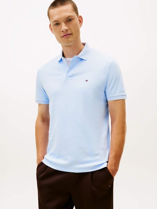 Polo-Regular-De-Punto-Interlock-Con-Logo-Bordado-De-Hombre-Tommy-Hilfiger-MW0MW39994-C3Q