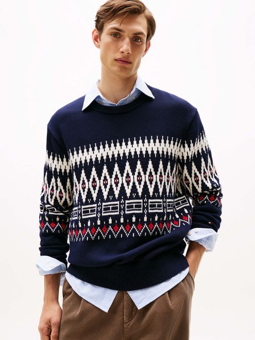 Sueter-De-Punto-Y-Detalles-Iconicos-De-Hombre-Tommy-Hilfiger-MW0MW40842-0A4