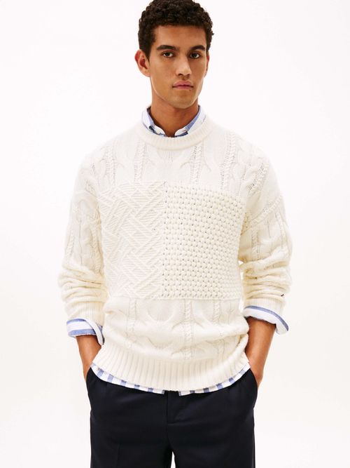 Sueter-De-Punto-Con-Logo-Y-Mezcla-De-Lana-De-Hombre-Tommy-Hilfiger-MW0MW42584-Z00