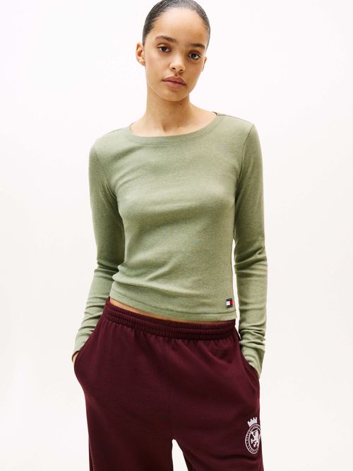 Pijama-Suave-Y-Elegante-Con-El-Estilo-Clasico-De-Mujer-Tommy-Hilfiger-UW0UW06066-M1O