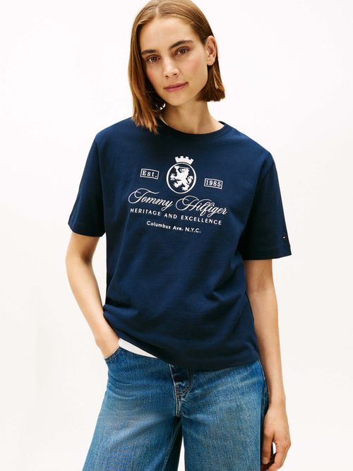 Playera-Amplia-Con-Logo-Bordado-Th-De-Mujer-Tommy-Hilfiger-WW0WW46118-C1G