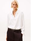Camisa-De-Corte-Regular-Con-Tapeta-Oculta-De-Mujer-Tommy-Hilfiger-WW0WW46597-YBL