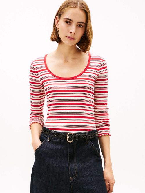 Playera-Slim-De-Manga-Larga-De-Mujer-Tommy-Hilfiger-WW0WW47814-0E1