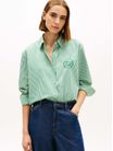 Camisa-De-Corte-Oversize-Con-Logo-Bordado-De-Mujer-Tommy-Hilfiger-WW0WW48190-0CD