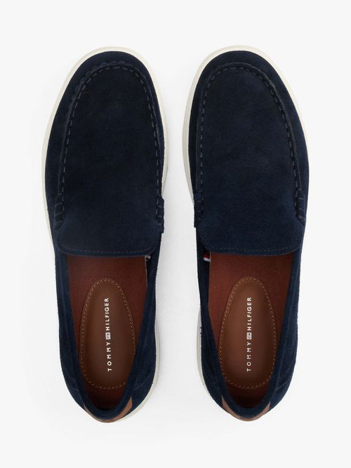 Mocasines-De-Ante-Sin-Cordones-Signature-De-Hombre-Tommy-Hilfiger-FM0FM05354-DW5