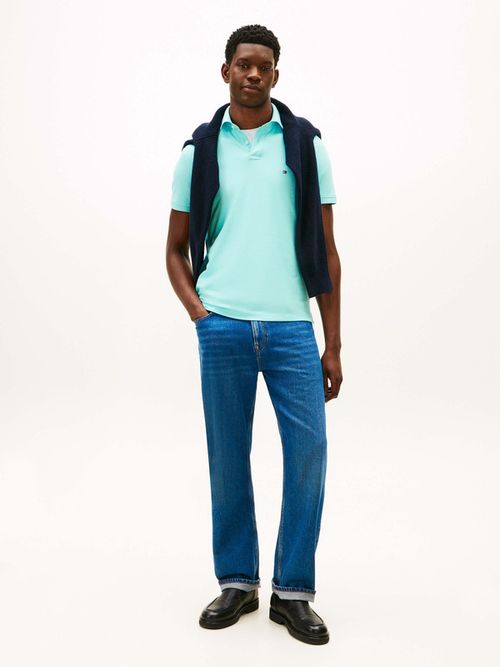 Polo-Clasico-Con-Tapeta-Y-Logo-Ideal-Para-Un-Look-Smart-Casual-De-Hombre-Tommy-Hilfiger-MW0MW32346-CU2