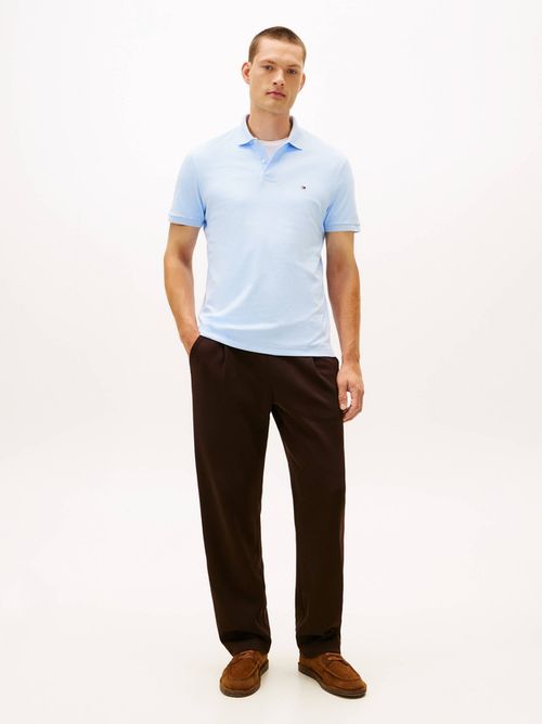 Polo-Regular-De-Punto-Interlock-Con-Logo-Bordado-De-Hombre-Tommy-Hilfiger-MW0MW39994-C3Q