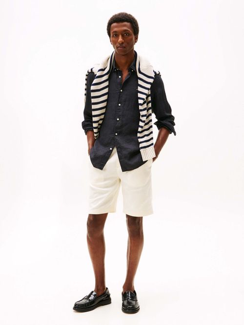 Camisa-Clasica-Con-Cuello-Camisero-Y-Detalles-Iconicos-De-Hombre-Tommy-Hilfiger-MW0MW41530-BDS