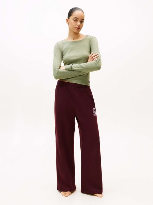 Pijama-Suave-Y-Elegante-Con-El-Estilo-Clasico-De-Mujer-Tommy-Hilfiger-UW0UW06066-M1O