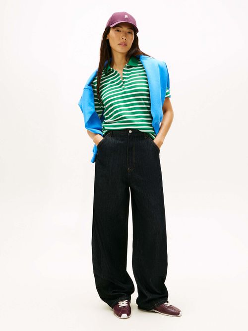 Polo-1985-De-Corte-Regular-En-Pique-De-Mujer-Tommy-Hilfiger-WW0WW43224-0CL