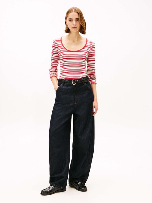 Playera-Slim-De-Manga-Larga-De-Mujer-Tommy-Hilfiger-WW0WW47814-0E1