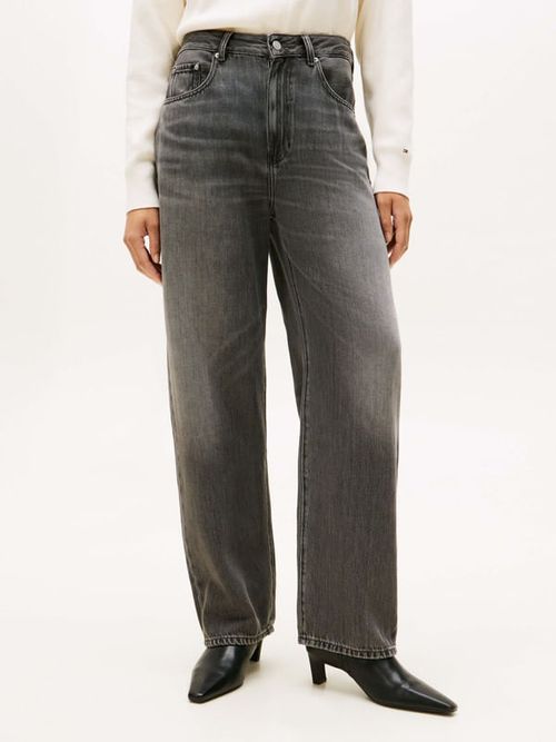 Jeans-Con-Corte-De-Barril-Y-Talle-Medio-De-Mujer-Tommy-Hilfiger-WW0WW48397-1DC