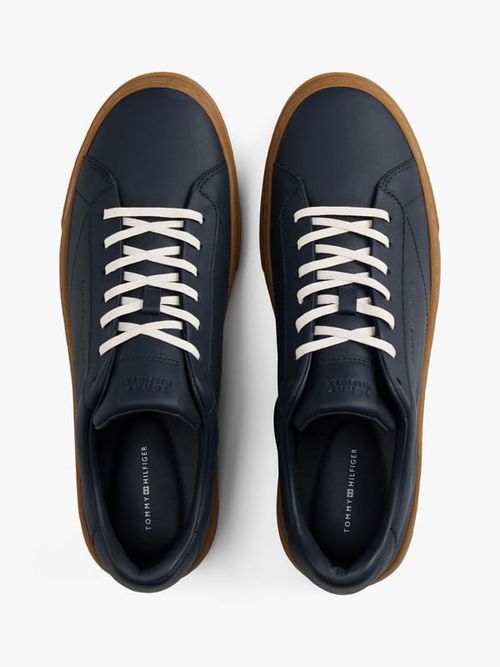 Tenis-De-Piel-Con-Suela-Cupsole-De-Hombre-Tommy-Hilfiger-FM0FM05572-DW5
